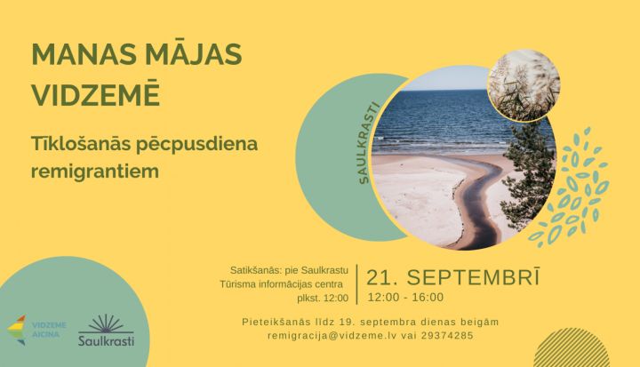 Pasākumā "Manas mājas Vidzemē" remigranti dosies pārgājienā pretim zelta rudenim