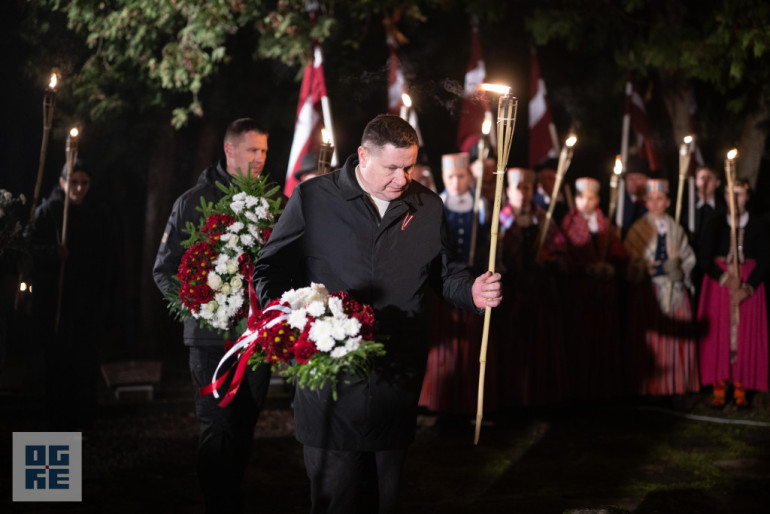 FOTO: Lāčplēša diena Ogrē