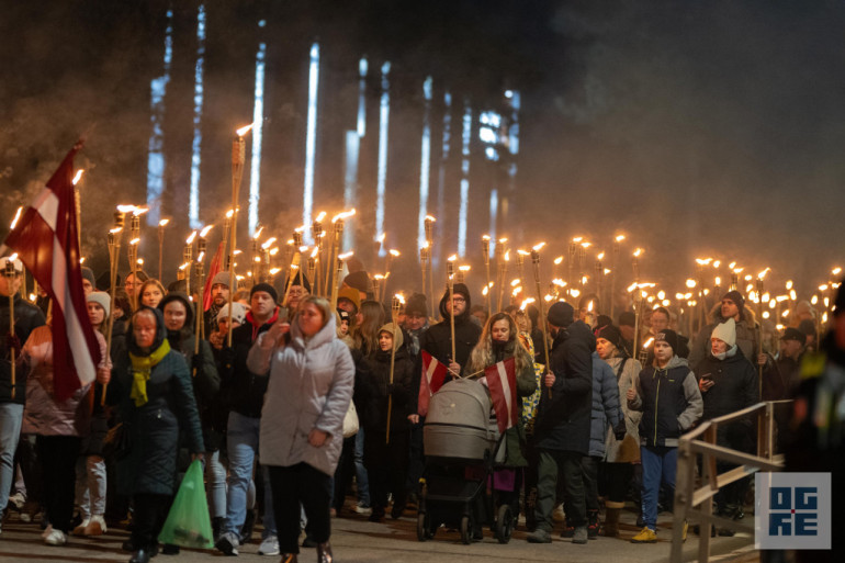 FOTO: Lāčplēša diena Ogrē