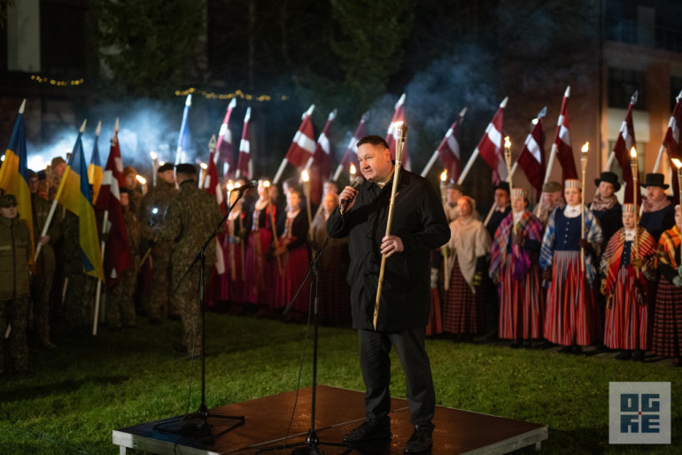 FOTO: Lāčplēša diena Ogrē