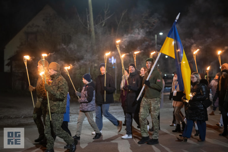 FOTO: Lāčplēša diena Ogrē