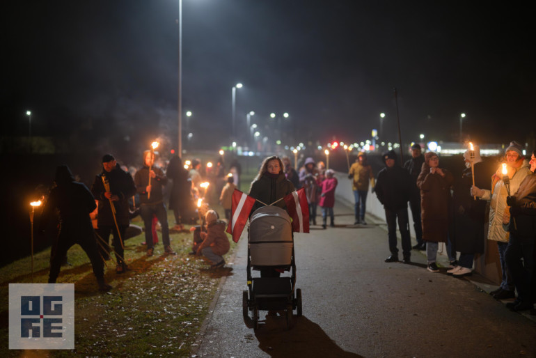 FOTO: Lāčplēša diena Ogrē
