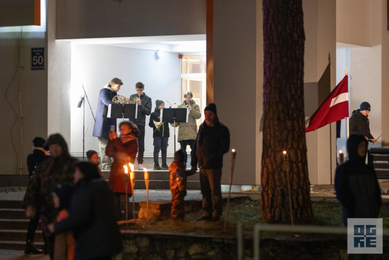 FOTO: Lāčplēša diena Ogrē