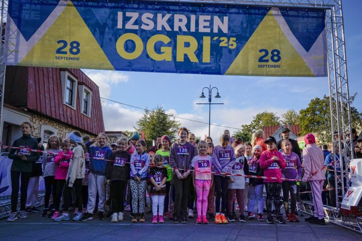 Šogad sacensības “Izskrien Ogri 2025” pulcēja simtiem dalībnieku no visas Latvijas