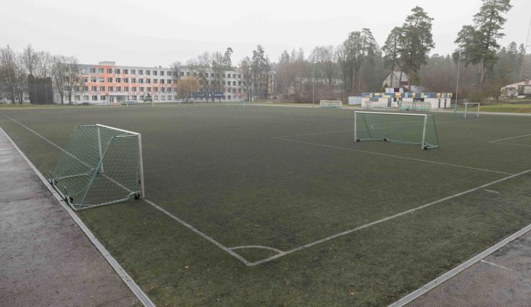 Attēls rakstam: Izstrādāts projekta pieteikums apgaismojuma pilnveidei futbola laukumam Ogrē