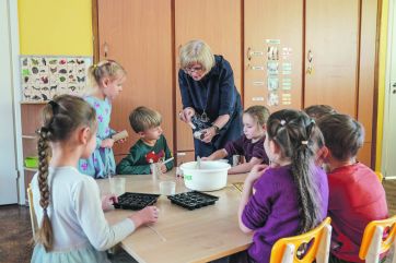 Attēls rakstam: Te radošums ir ikdiena. OVV ciemojas bērnudārzā «Cīrulītis»