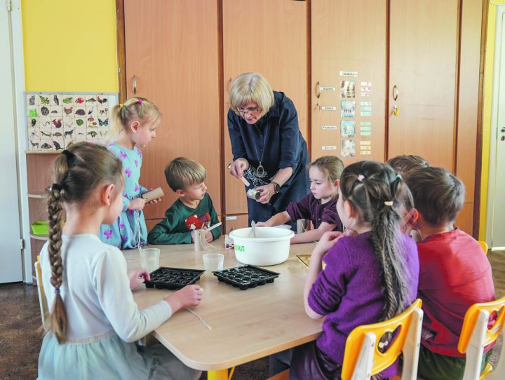 Te radošums ir ikdiena. OVV ciemojas bērnudārzā «Cīrulītis»