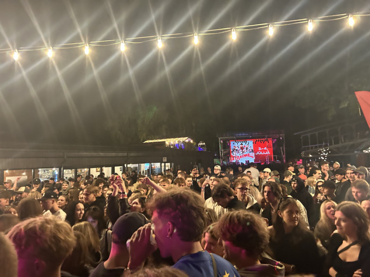 FOTO: Pašmāju hiphop mākslinieki ieskandina Līgatni