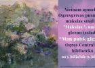 Attēls rakstam: “Man patīk gelznot”! Bibliotēkā skatāma “Mākslas 1/2 muiža” dalībnieku darbu izstāde
