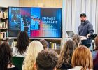 Attēls rakstam: “Mana profesija – filmēšana ar dronu”: Jauniešu lasītavā viesojas videogrāfs Edgars Sparāns