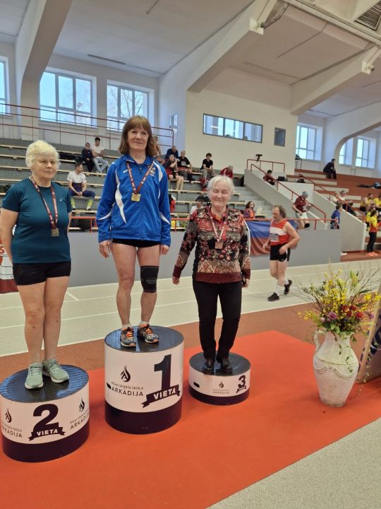 Medaļas sportā – arī seniora gados