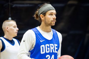 Attēls rakstam: Debitantu duelī BK “Ogre” pieveic LU