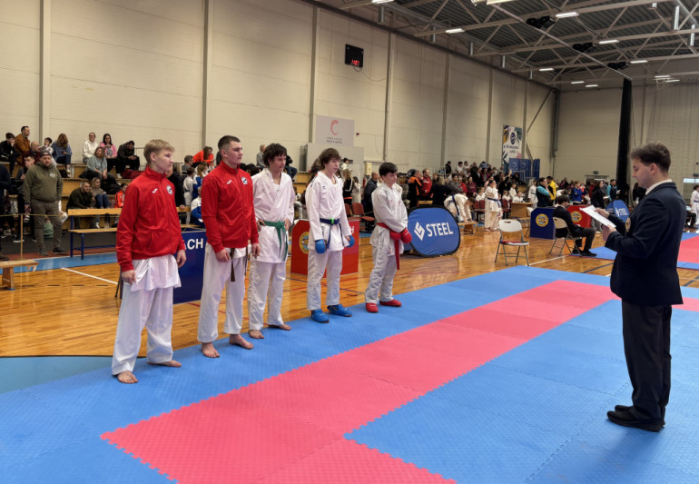 Foto: Ogrē aizvadīts XXIV starptautiskais karatē turnīrs “Ogre Karate Cup &amp; Games 2026”