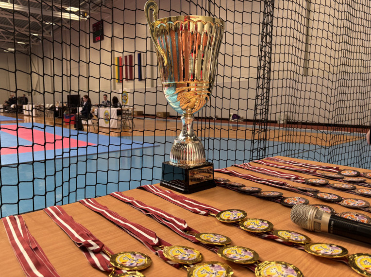 Foto: Ogrē aizvadīts XXIV starptautiskais karatē turnīrs “Ogre Karate Cup &amp; Games 2026”