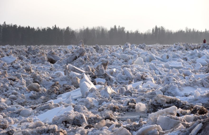 Meteorologs: Palu risks ir ievērojami samazinājies, bet ledus iešanu Daugavā vēl grūti prognozēt