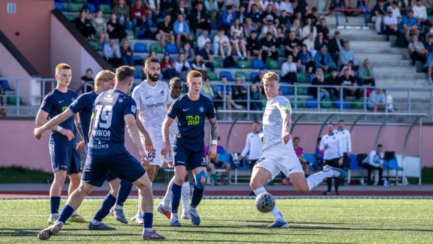 “Ogre United” nenosargā divu vārtu pārsvaru un piekāpjas RFS