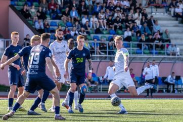 Attēls rakstam: “Ogre United” nenosargā divu vārtu pārsvaru un piekāpjas RFS