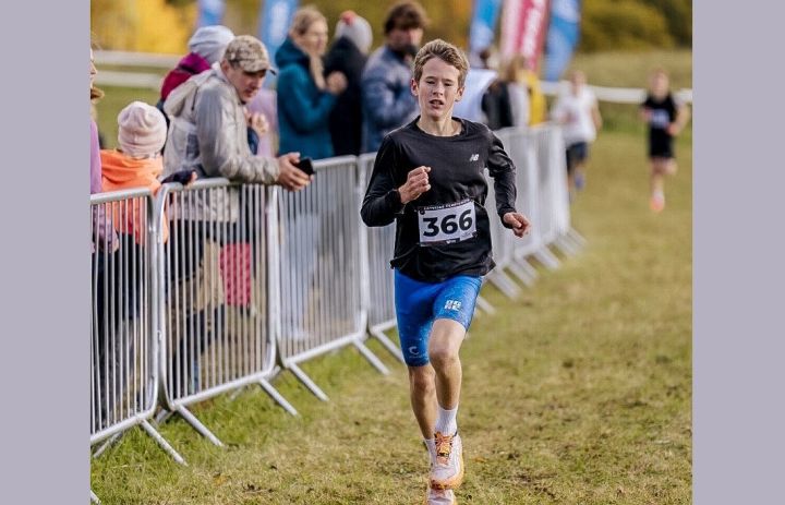 Talantīgs ogrēnietis izceļas ar labu rezultātu krosā