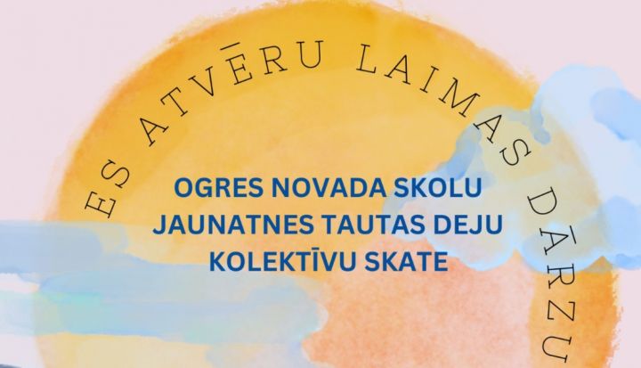 Ogres novada bērnu un jauniešu deju kolektīvu deju skate