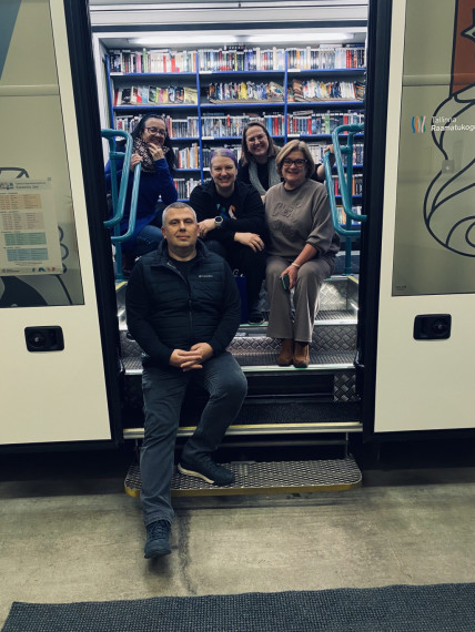 Ogres Centrālās bibliotēkas pārstāvji viesojas Tallinas bibliotēkās