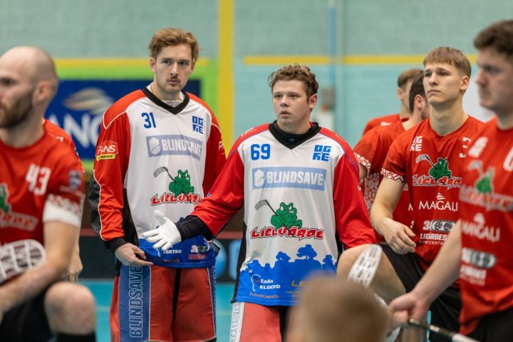 “Lielvārde/Unihoc” savā laukumā piekāpjas Irlavas florbolistiem