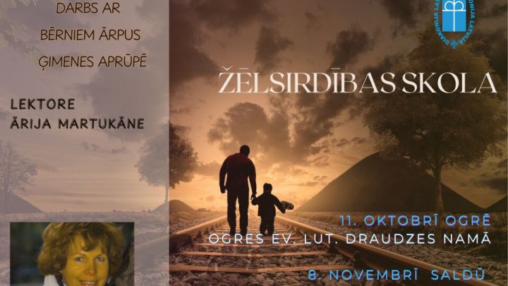 Ogrē un Saldū notiks Žēlsirdības skolas nodarbības