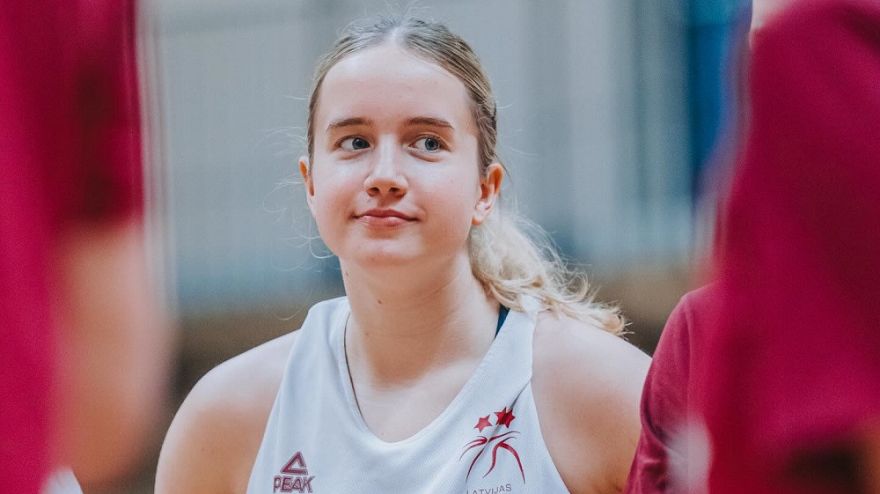 Ogrēniete Marta Kaupmane iekļauta Latvijas U20 sieviešu basketbola izlasē