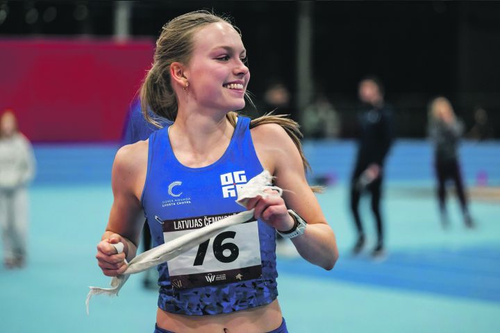Daudzcīņniece Ieva Kauliņa gadu sāk ar personisko rekordu