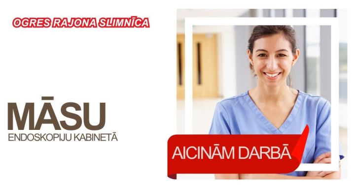 Ogres rajona slimnīca aicina darbā māsu