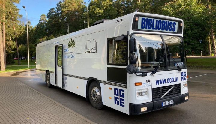Ogres Centrālās bibliotēkas bibliobusa grafiks 2025. gadā