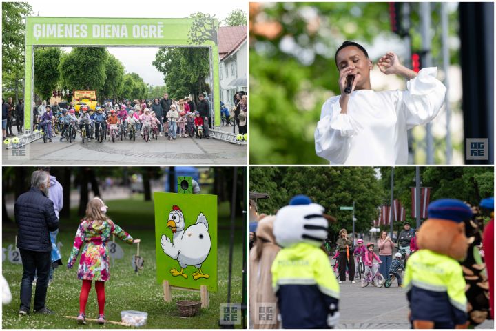 FOTO: Ielūkojies plašajā svētku galerijā! Ogrē aizvadītas Ģimenes dienas svinības