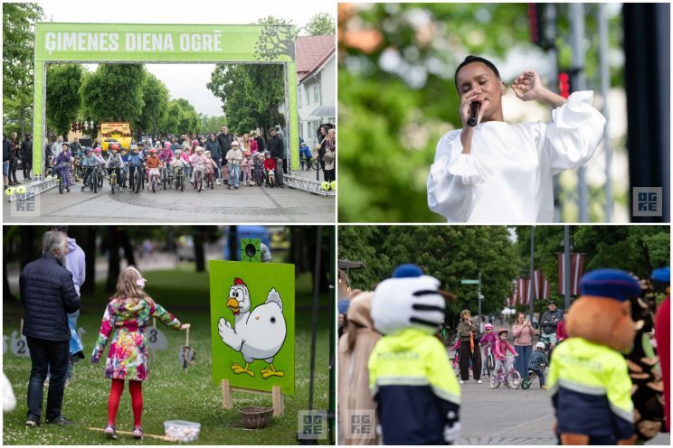 Attēls rakstam: FOTO: Ielūkojies plašajā svētku galerijā! Ogrē aizvadītas Ģimenes dienas svinības