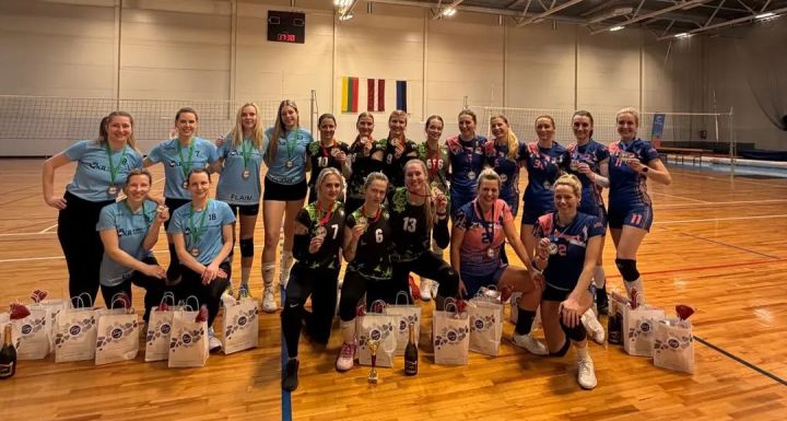 Pavasara volejbola kausā triumfē viesu komanda; Ikšķilei - 2. vieta