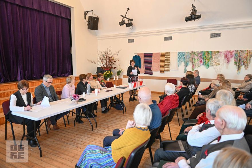 Foto: Biedrības "Saulgrieži" seniori – vienoti lēmumos, radoši nākotnē un ar jaunu valdi