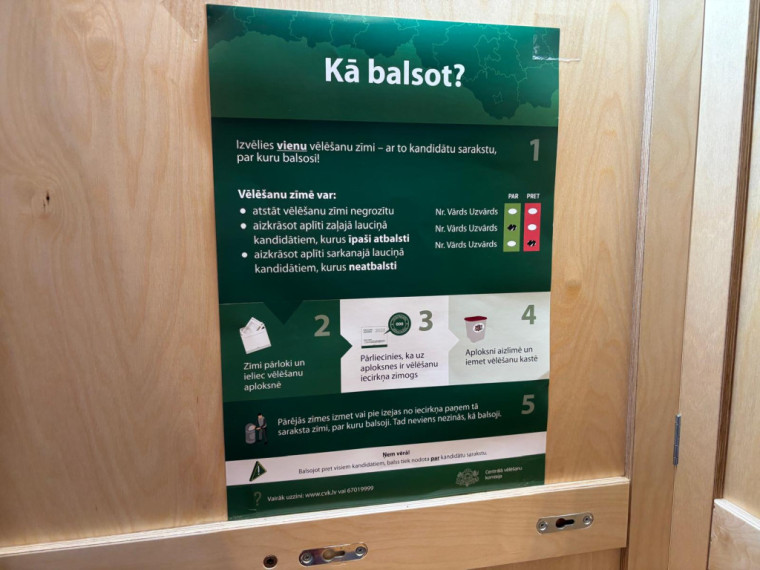 FOTO: Sākas iepriekšējā balsošana Pašvaldību vēlēšanās