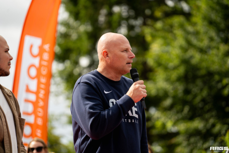 FOTO: Ogre svin un sporto! RAGS BB 3x3 basketbola turnīrs atgriežas pilsētas svētkos