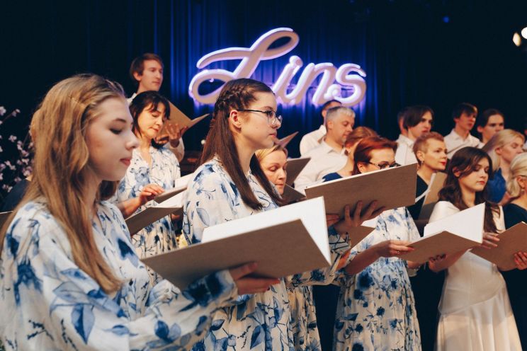 Attēls rakstam: Kora "Lins" koncerts "Dziesmas Latvijai"