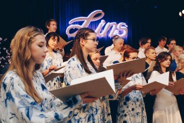 Attēls rakstam: Kora "Lins" koncerts "Dziesmas Latvijai"