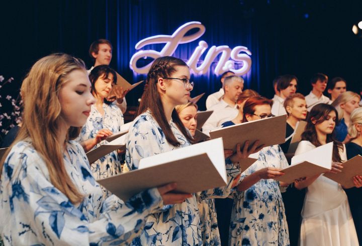 Kora "Lins" koncerts "Dziesmas Latvijai"