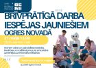 Attēls rakstam: Maijā notiks informatīva tikšanās par brīvprātīgā darba iespējām jauniešiem Ogres novadā
