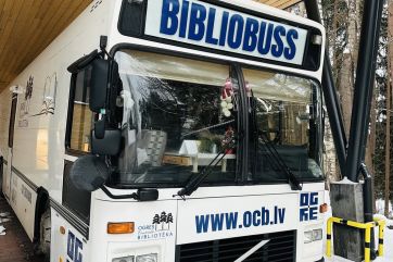 Attēls rakstam: Otrdien bibliobuss satiks lasītājus 9 pieturvietās
