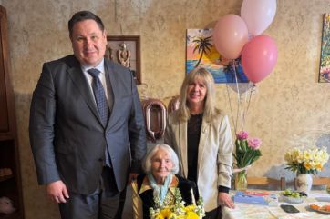 Attēls rakstam: Novadniece Maiga Placēna svin savu 100. dzimšanas dienu