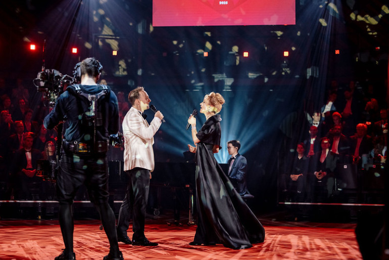 FOTO: "Trīs Zvaigžņu balvā 2025" godināti izcilākie Latvijas sportisti