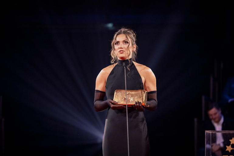 FOTO: "Trīs Zvaigžņu balvā 2025" godināti izcilākie Latvijas sportisti