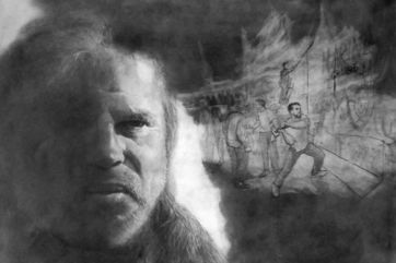 Attēls rakstam: Modra Brasliņa zīmējumu izstādes "Divi" atklāšana