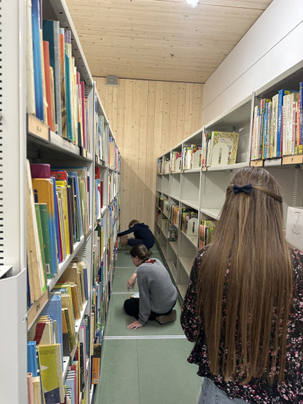 FOTO: Ēnu diena Ogres Centrālajā bibliotēkā