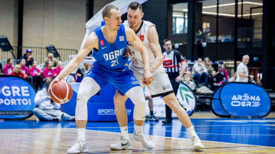 Basketbola klubam “Ogre” vēl viens zaudējums pusfinālā un būs jācīnās par bronzu