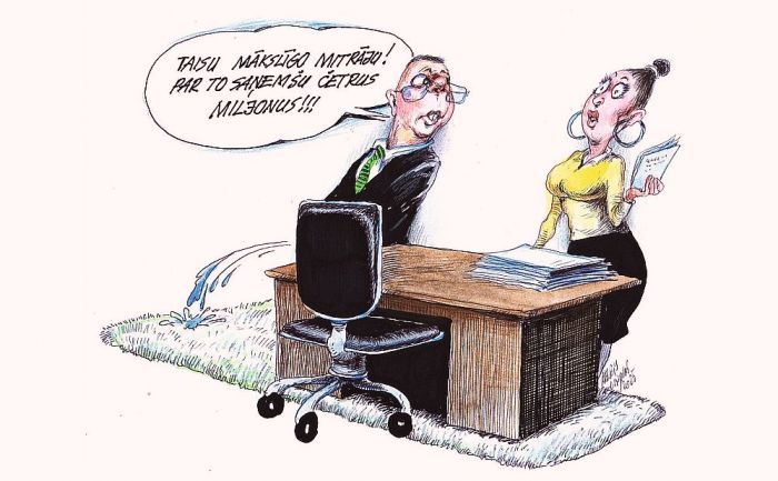 Mums nav, kur likt naudu, tāpēc taisīsim purviņus