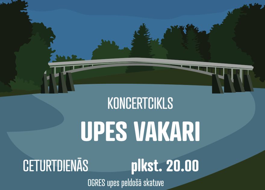 Gaidāms pirmais cikla "Upes vakari" koncerts