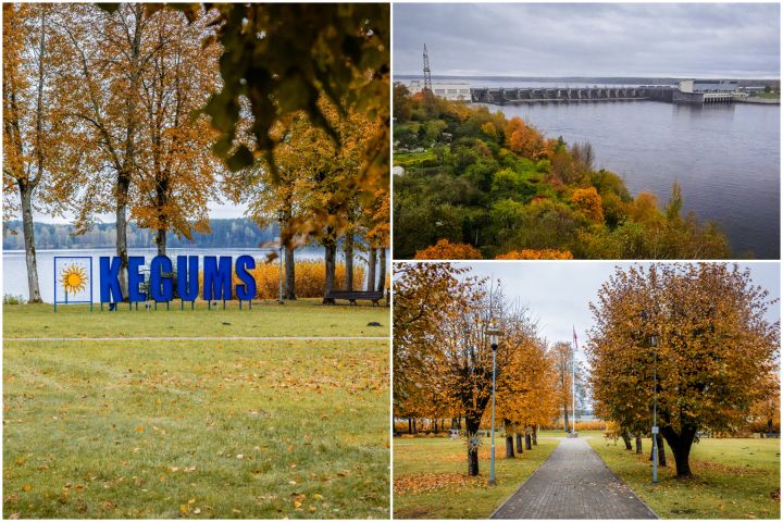 FOTO. Skati kā no pastkartēm! Cilvēki aicināti baudīt zelta rudeni Ķegumā